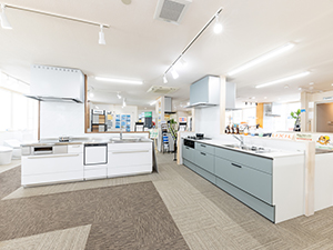 東北最大級の水廻りショールーム