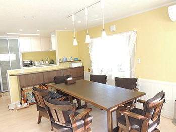 キッチンダイニング施工後