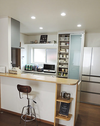 キッチン施工後