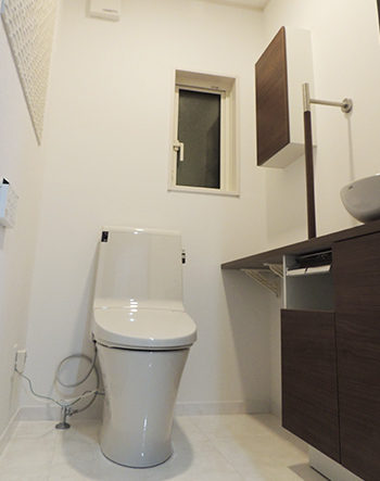 トイレ施工後