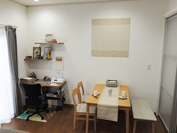 ダイニング施工後