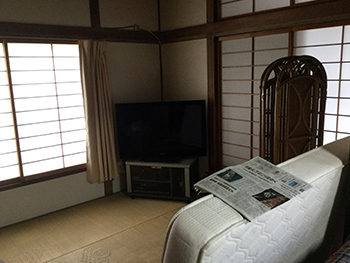 リビング施工前