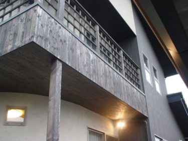 ベランダ塗装前