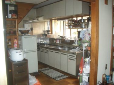 キッチン施工前