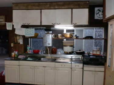 キッチン施工前