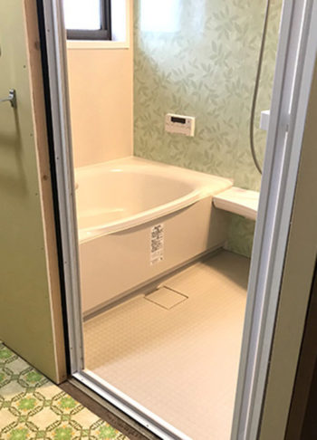 浴室施工後