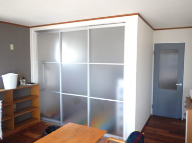 リビング施工後