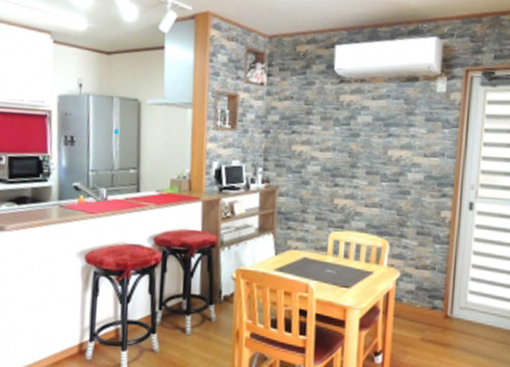 ダイニング施工後