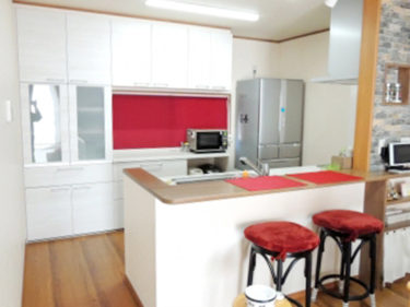 ダイニング施工後