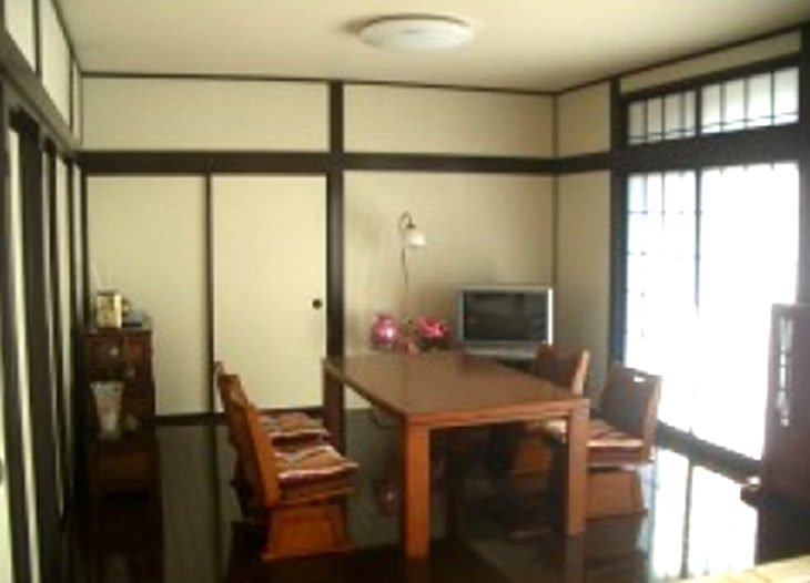 リビング施工後