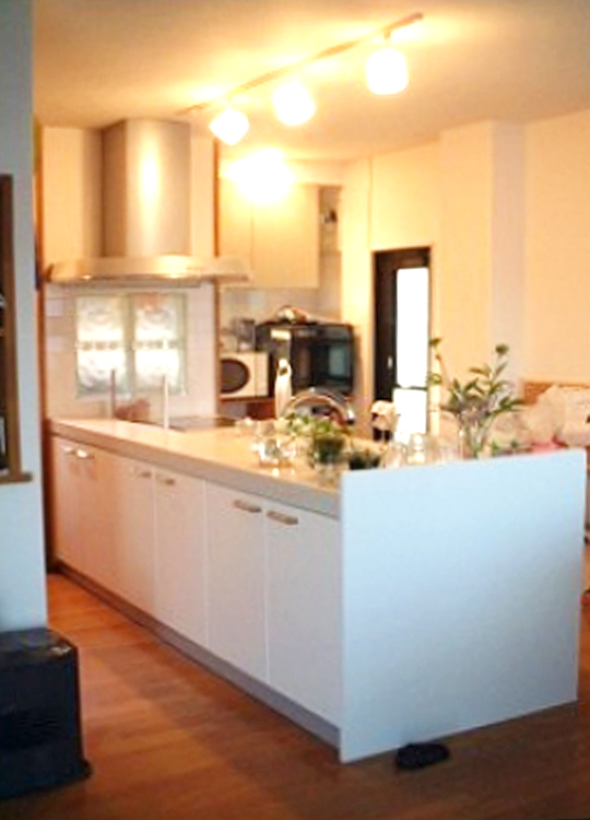 キッチン施工後