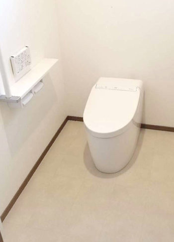 トイレ施工後