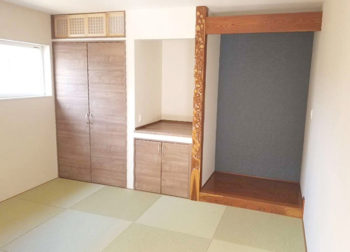 和室施工後