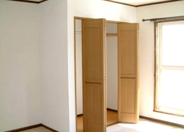 クローゼット収納施工後