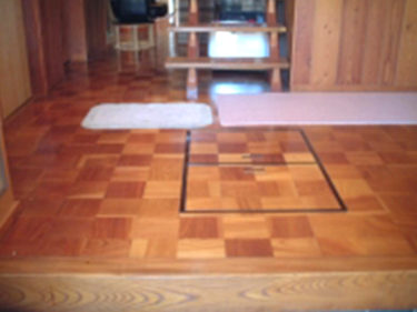 玄関リフォーム前