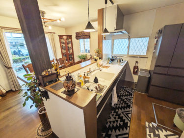 開放感あふれるおしゃれなキッチン