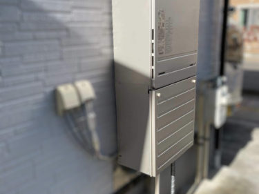 古くなった給湯器の交換