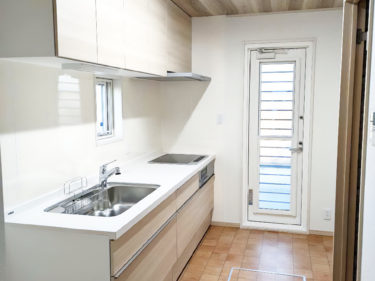 明るく開放的なナチュラルテイストキッチン！